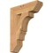 Ekena Millwork Balboa Slat Smooth Bracket, Western Red Cedar, 3 1/2"W x 14"D x 18"H BKT04X14X18BOA06SWR - alternate 1